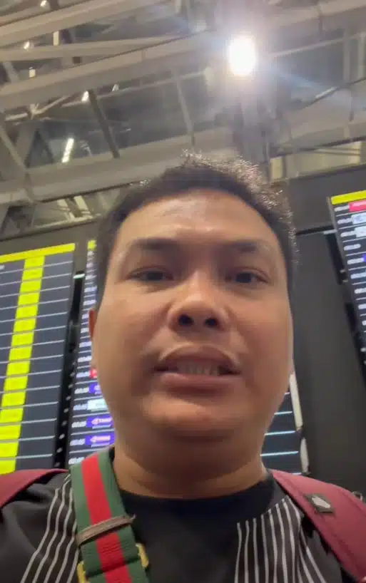 เบิร์ด วันว่างๆ โพสต์คลิปขณะอยู่ที่สนามบินเตรียมไปต่างประเทศ