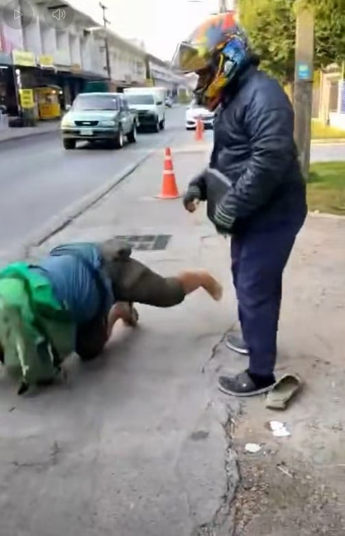 ไรเดอร์ โกงแอปฯ เปิดศึกแลกหมัด เพื่อนร่วมอาชีพ ไรเดอร์ผู้พิการเจ็บตัว-มือถือพัง-3