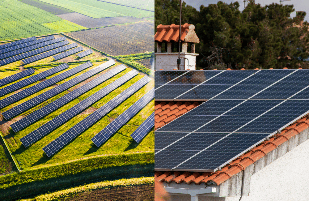 Solar Farm VS Solar Rooftop