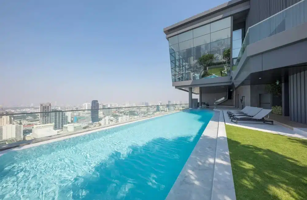 มีพื้นที่ส่วนกลาง Sky Facility ที่หรูหรา