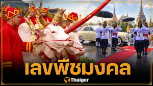 เลขมงคล ในหลวง เสด็จฯ พิธีแรกนาขวัญ 2569 เลขทะเบียนรถ