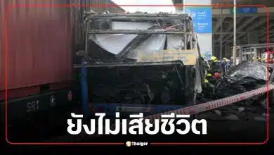 สรุปล่าสุด คนขับรถไฟ-รถเมล์ยังไม่เสียชีวิต เหตุชนมักกะสัน เจ็บรักษาตัวใน รพ.