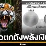 เลขเด็ด เสือตกถังพลังเงินดี งวด 1/6/69 จับตาเด่น ระวังเลขเบิ้ล เตรียมรับทรัพย์รัวๆ