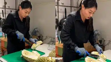 เจ้าฟ้าสิริวัณณวรีฯ ทรงปอกทุเรียนด้วยพระองค์เอง การันตีคุณภาพทุเรียนไทย สู่สายตาคนทั้งโลก