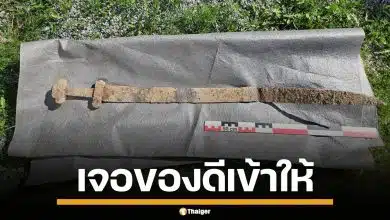 ตาดีจัด! เด็ก 6 ขวบ เจอดาบโบราณ 1,300 ปี กลางป่านอร์เวย์ ขณะทัศนศึกษา