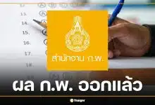 ผลสอบ ก.พ. 69 ภาค ก. e-Exam รอบ 1-5 ประกาศแล้ววันนี้