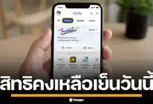 สิทธิคงเหลือ "ไทยช่วยไทย พลัส" เหลืออีกกี่สิทธิ ตอนนี้ยังลงทะเบียนทันไหม
