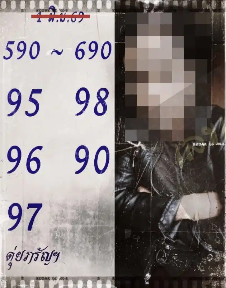 เลขเด็ด ดุ่ย ภรัญ งวด 1 มิถุนายน 2569