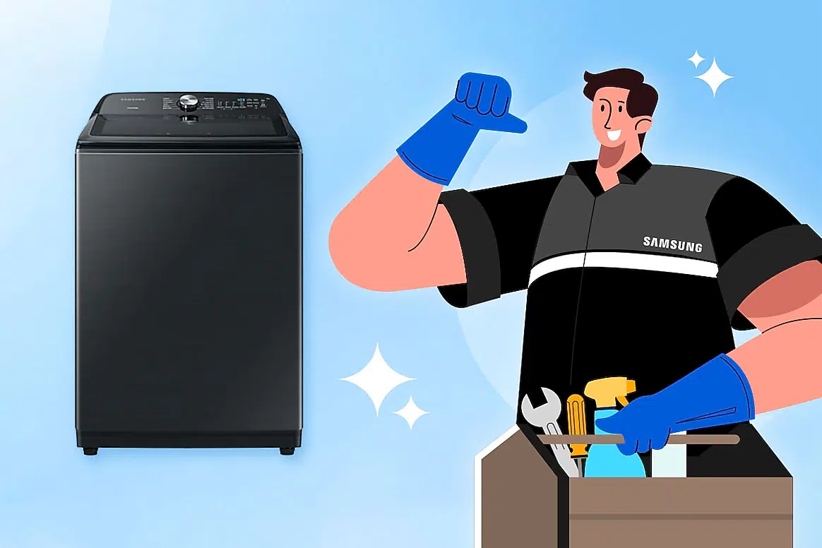 ล้างเครื่องซักผ้า Samsung