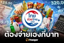ไทยช่วยไทยพลัส สูตรคำนวณเติมเงิน จ่ายเองกี่บาท ทำตามนี้ง่ายมาก