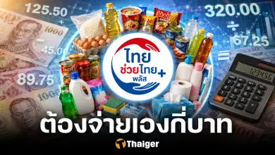 ไทยช่วยไทยพลัส สูตรคำนวณเติมเงิน จ่ายเองกี่บาท ทำตามนี้ง่ายมาก