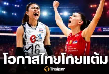 วอลเลย์บอลไทย พบ เซอร์เบีย อันดับโลกก่อนแข่ง ชนะบวกเพิ่มกี่คะแนน