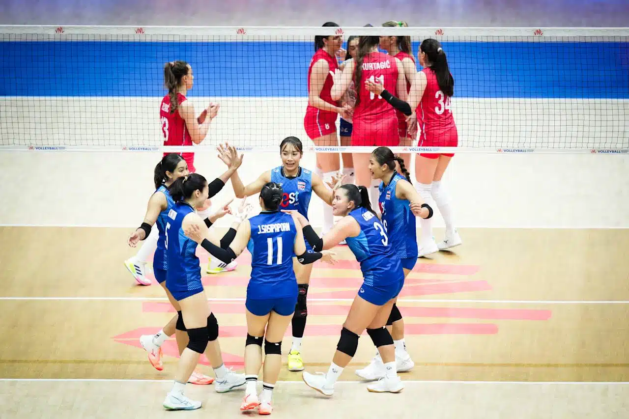 วอลเลย์บอลหญิงไทย เซอร์เบีย เซต 2 