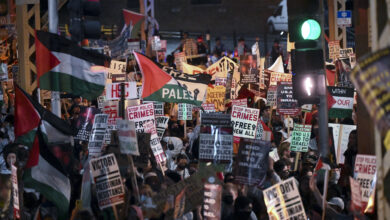 Anti-Israel protest continues in Chicago during DNC