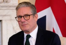 Britain's Prime Minister Keir Starmer Far-right