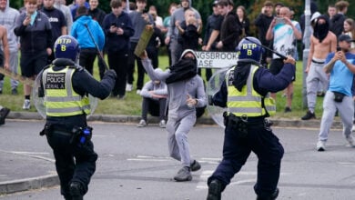 Britain Protests in court