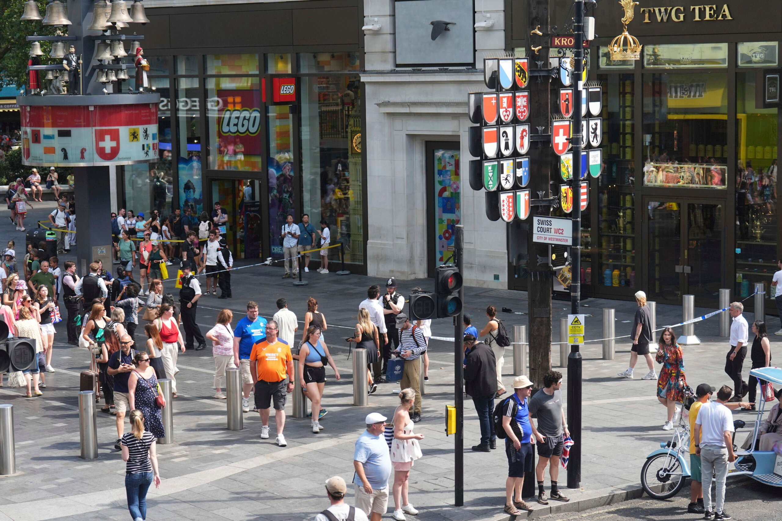 Mother and daughter stabbed in Leicester Square by stranger