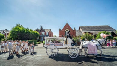 Parents denounce riots at funeral of Southport stabbing victim