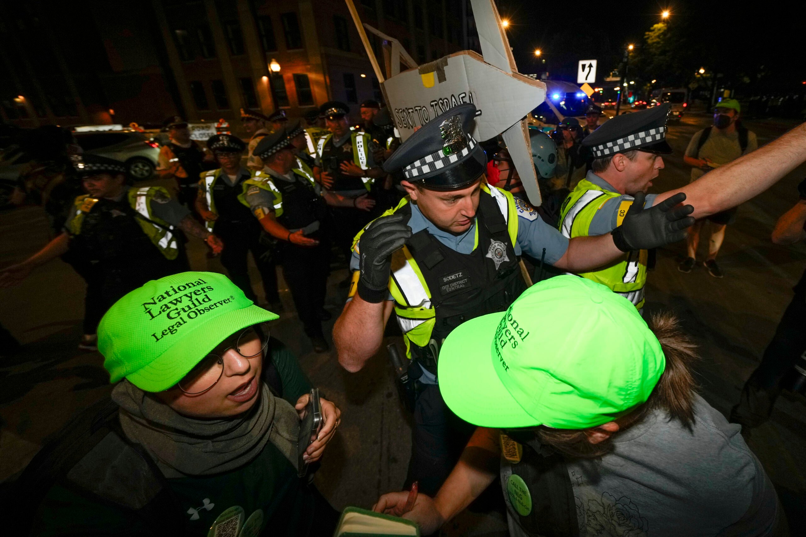 Anti-Israel protest continues in Chicago during