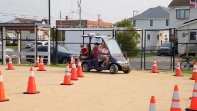 Five injured in drunk driving simulation gone at police event