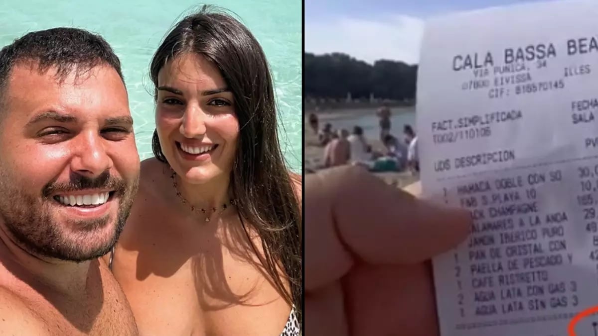 Italian couple shocked by €400 Ibiza beach bill