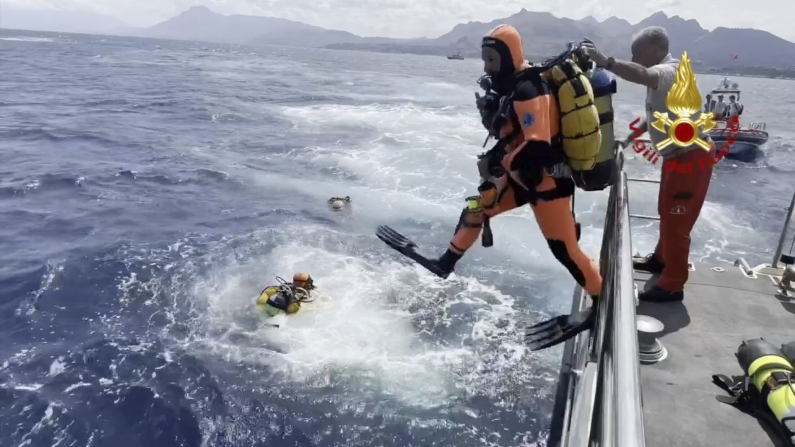 British superyacht sinks off Sicily coast; six missing