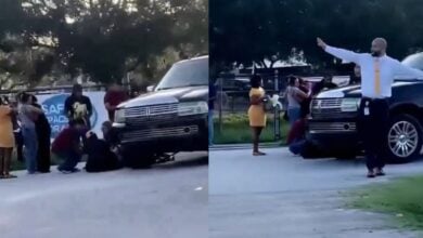 Mother accidentally hits daughter with car during school drop-off