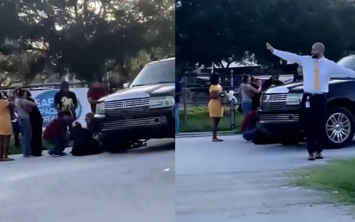 Mother accidentally hits daughter with car during school drop-off