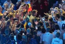 Tom Cruise into Paris Olympic closing ceremony