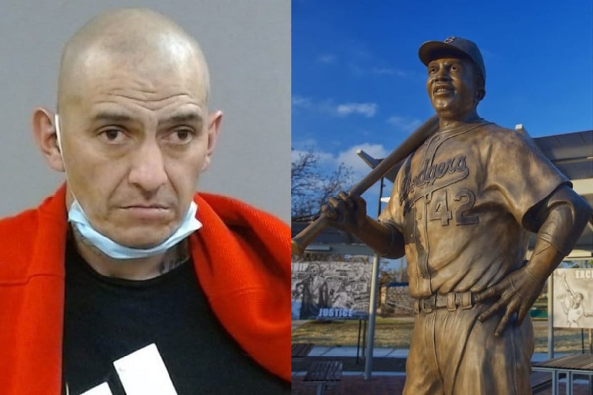 Ricky Alderete, 45 The Kansas man who pleaded guilty to stealing a Jackie Robinson statue from a Wichita youth baseball league