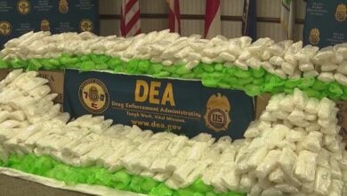 DEA seizes $3 million of methamphetamine hidden in a tractor trailer coming from Mexico inbound to an Atlanta market.