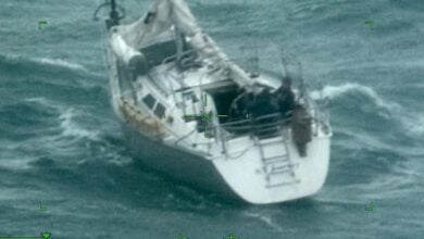 us coast guard rescue as a Category 1 hurricane