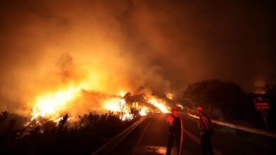 Three fast-moving California wildfires scorch over 100,000 acres in a week