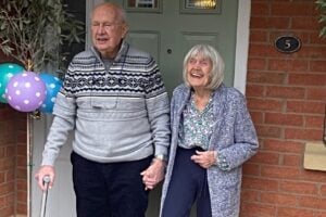 Couple married 78 years celebrate 100th birthdays together