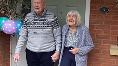 Couple married 78 years celebrate 100th birthdays together