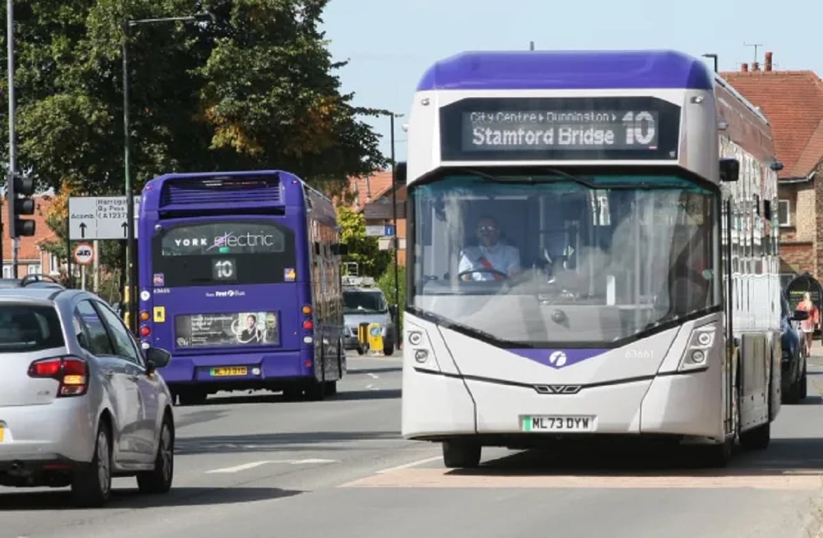 Electric buses in York too tall for local bridge