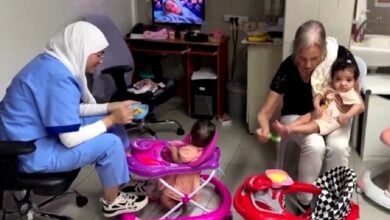 Gaza mother separated from triplets amid escalating conflict