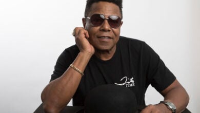 Tito Jackson, a member of the famed Jackson 5, poses for a portrait in Los Angeles, July 24, 2019, to promote his solo project, a new version of his 2017 song "One Way Street." (Photo by Mark Von Holden/Invision/AP, File).