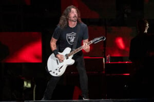 Dave Grohl of the Foo Fighters performs at Festival d'été de Québec, July 8, 2023, at Plains of Abraham in Quebec City. (Photo by Amy Harris/Invision/AP, File).