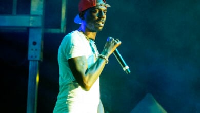 Rapper Young Dolph performs at The Parking Lot Concert, Aug. 23, 2020, in Atlanta. (Photo by Paul R. Giunta/Invision/AP, File).