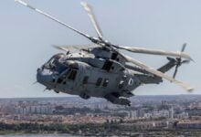 Royal Navy member dies in helicopter crash during night exercise