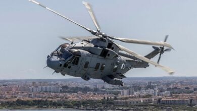 Royal Navy member dies in helicopter crash during night exercise