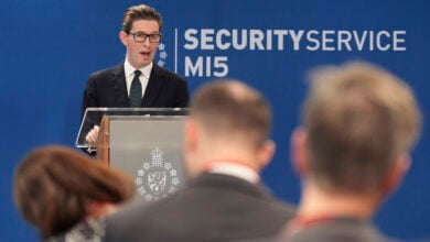 MI5 chief warns of rising terror threat from British children