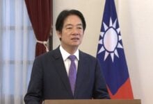 China condemns Taiwan president ahead of keynote speech