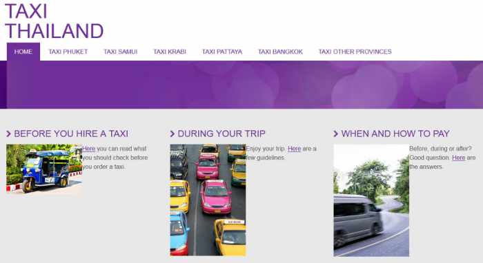 Taxi finder site seeks to improve user experience