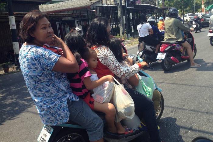 Opinion: Helmetless children, hurdles to Phuket parenting