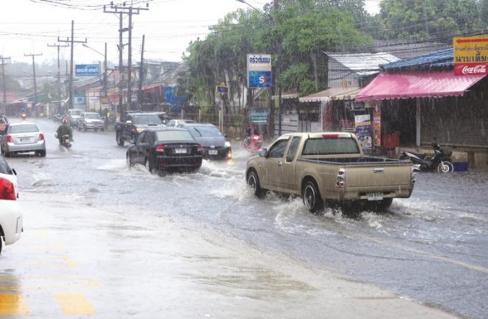 Island View: Phuket’s perennial road-flooding problems during rainy season