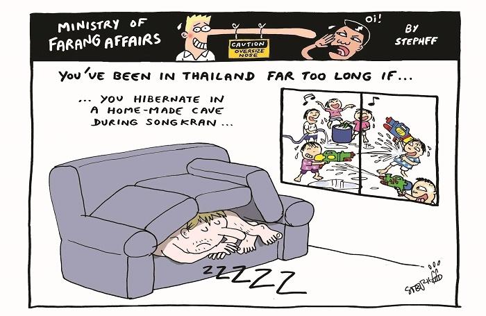 Ministry of Farang Affairs: Hibernate during Songkran