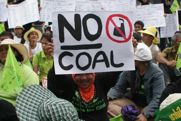 Protesters lash out at coal plant project east of Phuket – again