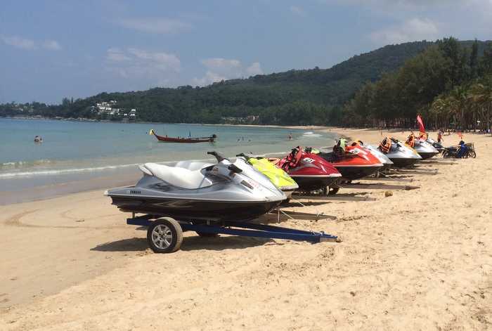 Jet-skis allowed on Kamala Beach, confirms Phuket Governor